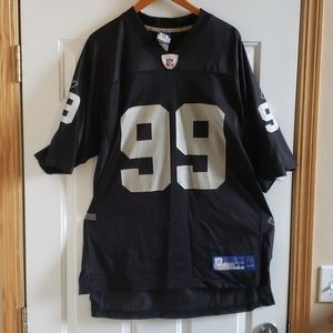 WARREN SAPP (#99) RAIDERS REEBOK EQUIPMENT JERSEY